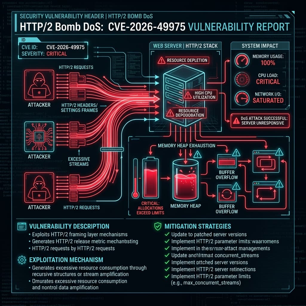 HTTP/2 Bomb - Denial of Service Memory Exhaustion in Web Gateways